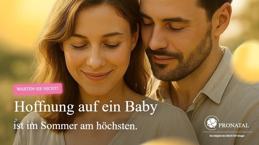 Chancen auf eine erfolgreiche IVF bestehen im Sommer.