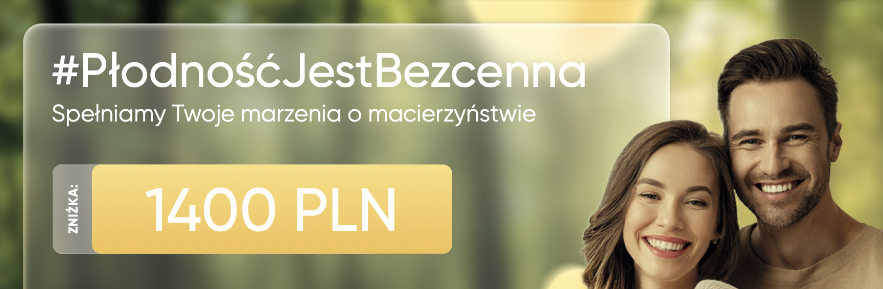 Płodność jest bezcenna – Leczenie ze zniżką